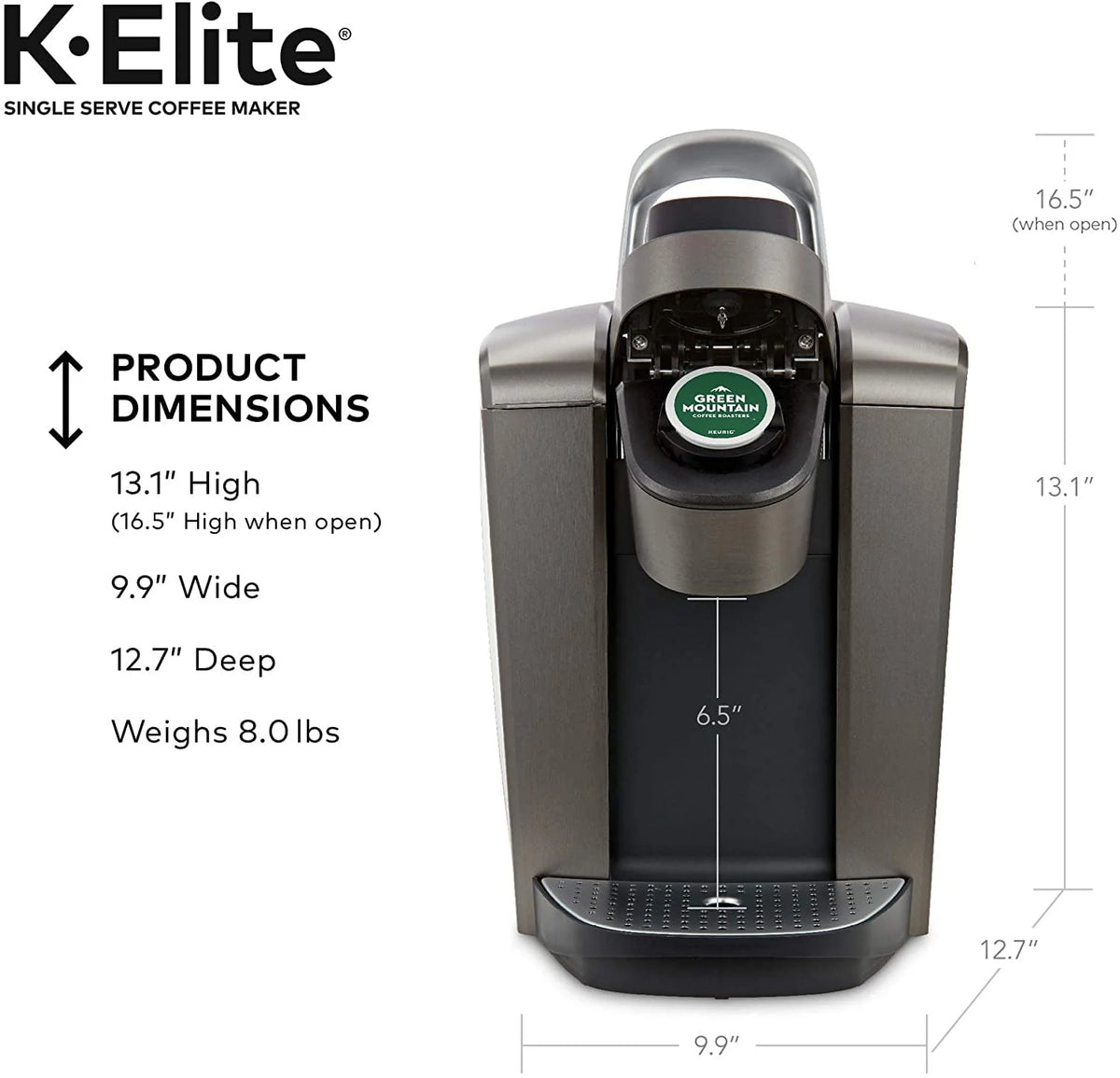 Single Serve K-Cup Pod Coffee Maker K6448
