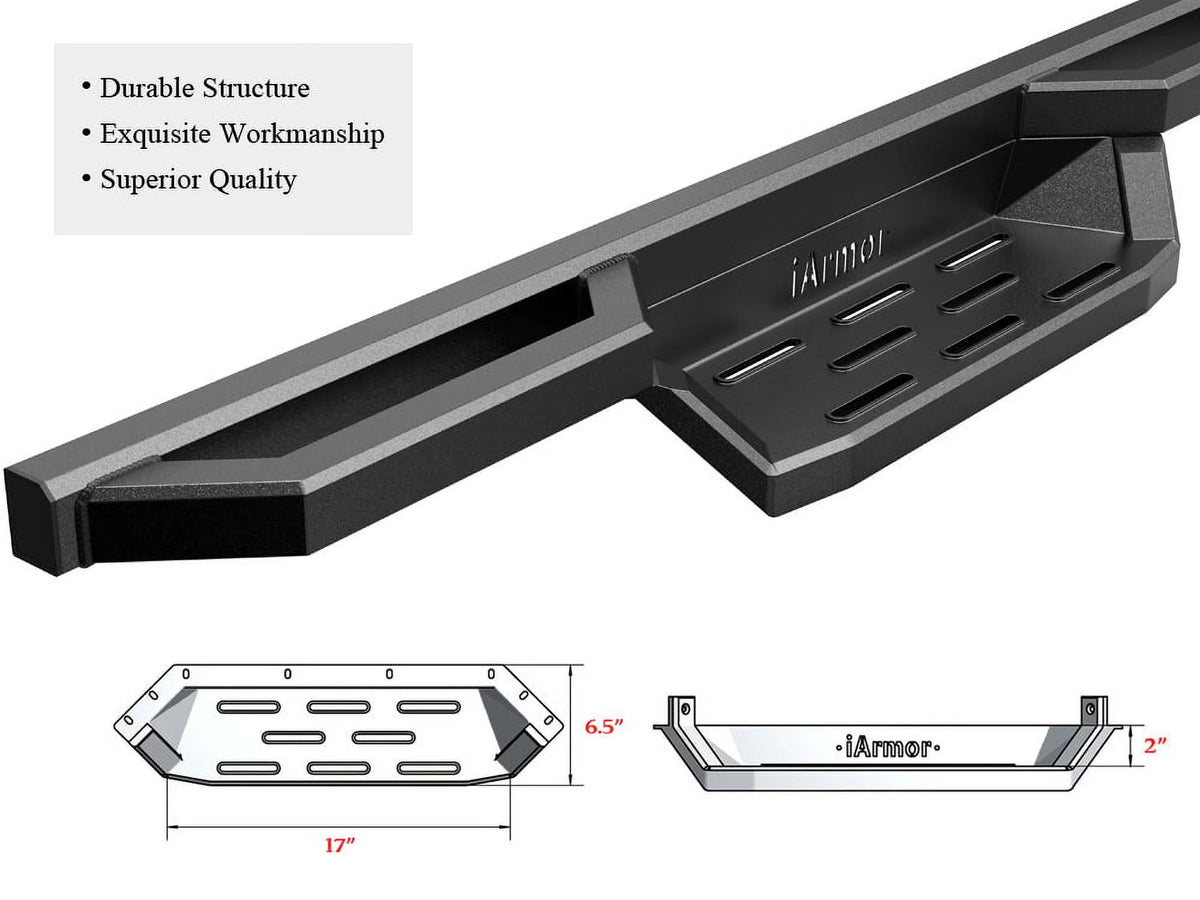Stainless Steel 6.5in Nerf Bars Q6864