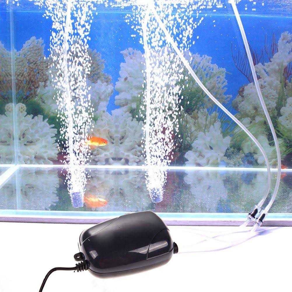 Air Bubble Disk Stone Aerator Aquarium Pump with 2M Silicone Tube A963921