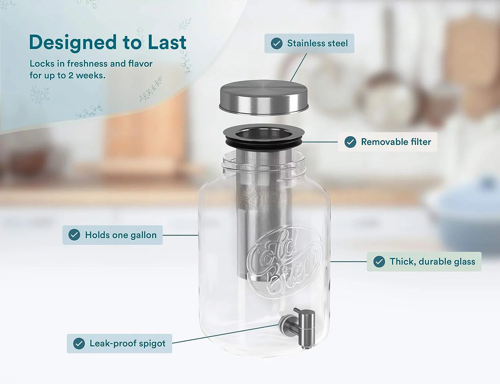 Cold Brew Brewer & Dispenser 12 Oz O8413