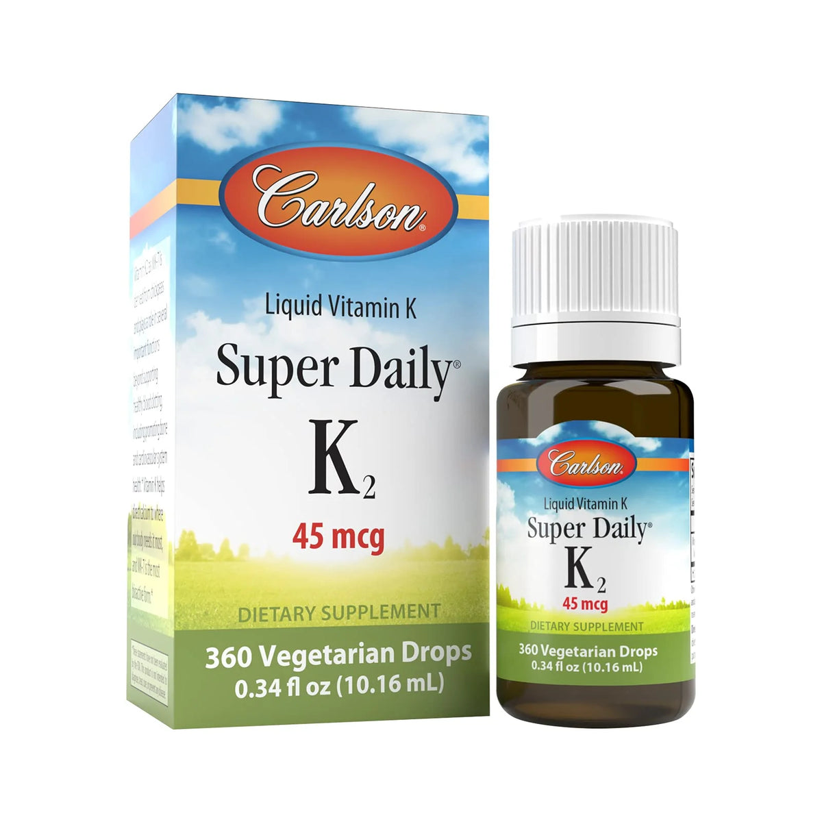 Liquid Vitamin K2 45 mcg Unflavored 360 Drops P62457