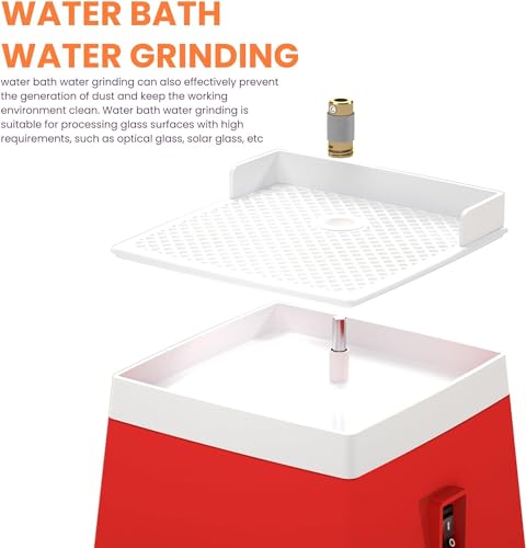 110V Portable Mini Electric Glass Grinder Machine with Grinder Bit I737