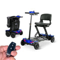 Blue Automatic Foldable Mobility Scooter B77796