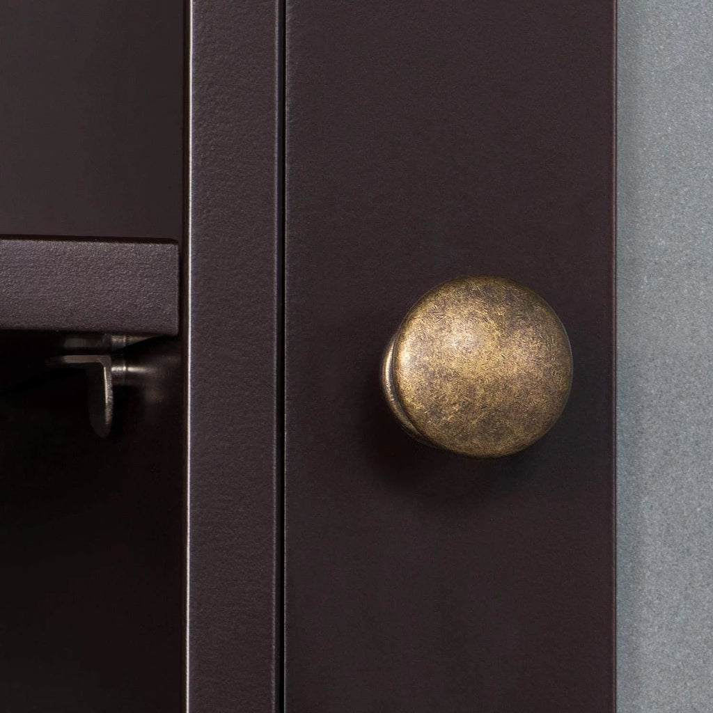 Space-Saving Over The Toilet Cabinet with Glass Door K54957