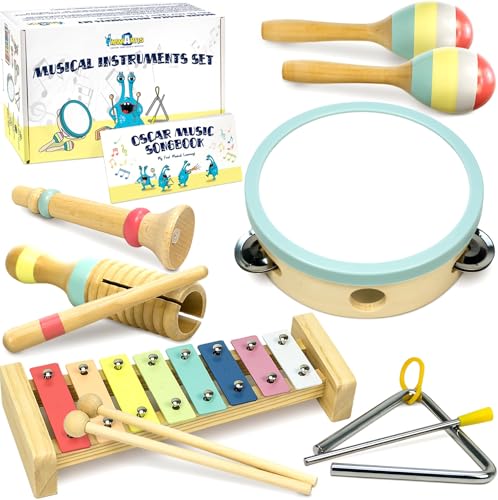 Wooden Musical Instruments Drum Set M93726