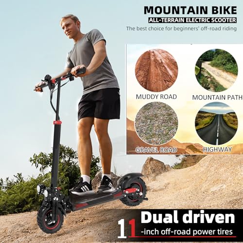 Folding Electric Scooter with 11" Off-Road Tires S39032