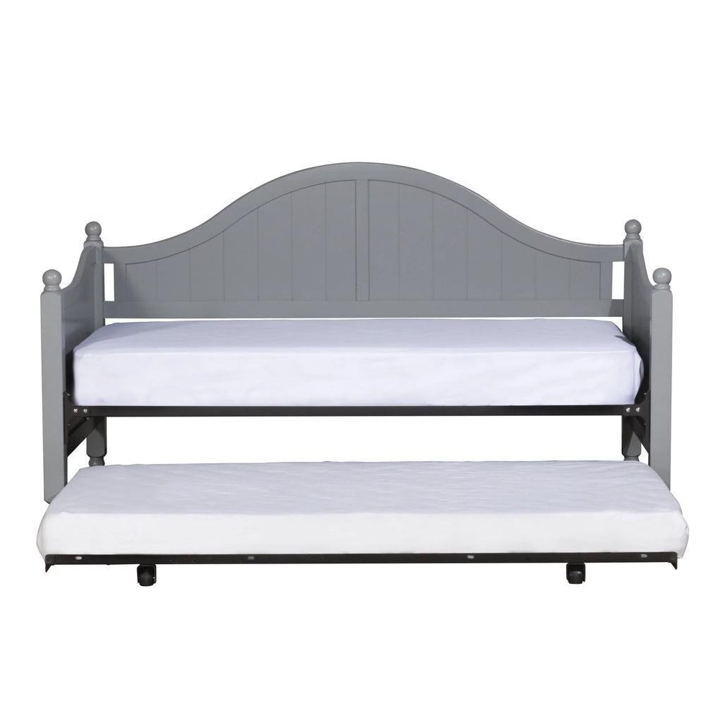 Gray Wood Daybed with Trundle N47337