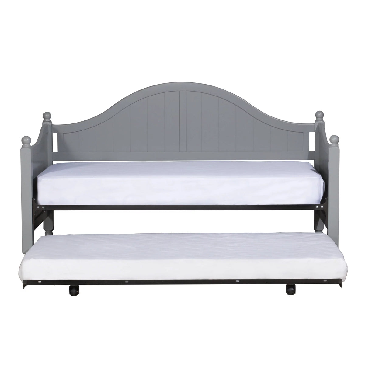Gray Wood Daybed with Trundle N47337