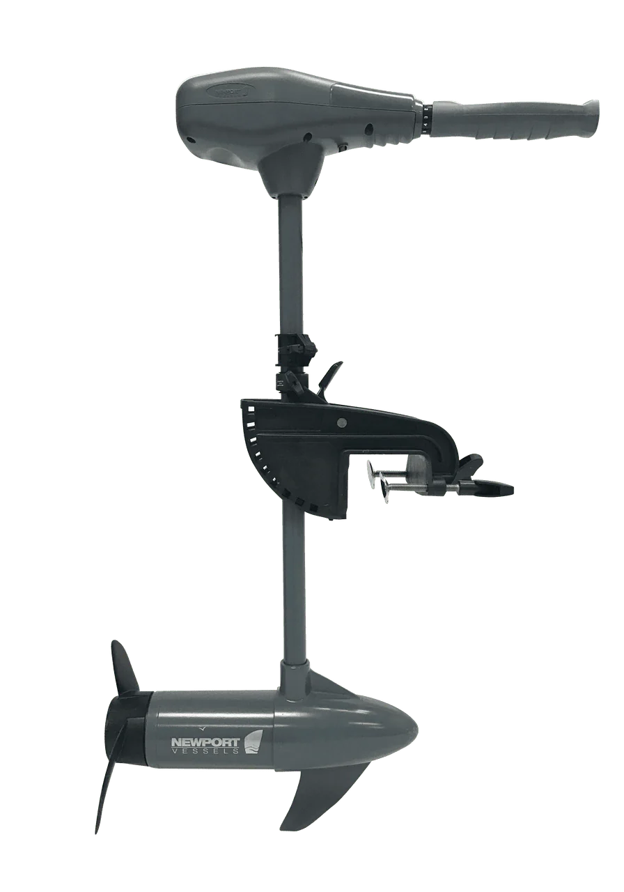 36 Lb. Thrust Saltwater Transom Mounted Electric Kayak Trolling Motor with 24 In. Shaft Z6723