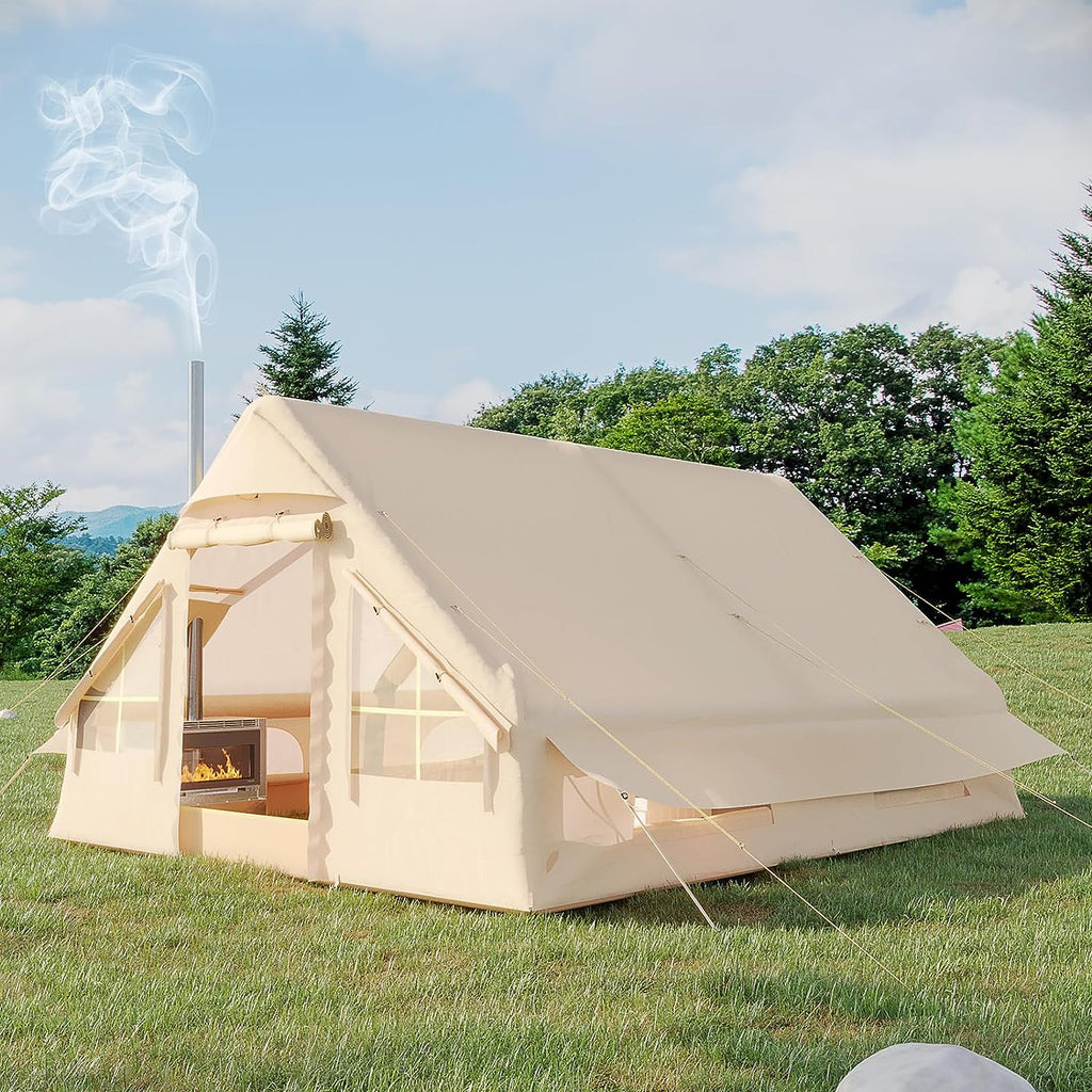 Extra Large Inflatable Camping Tent with Pump X788175