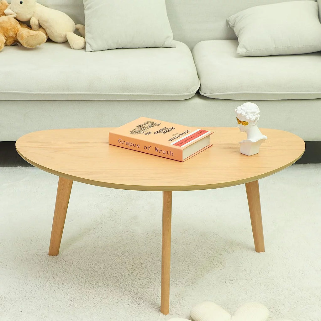 Small Black Oval Coffee Table U340958