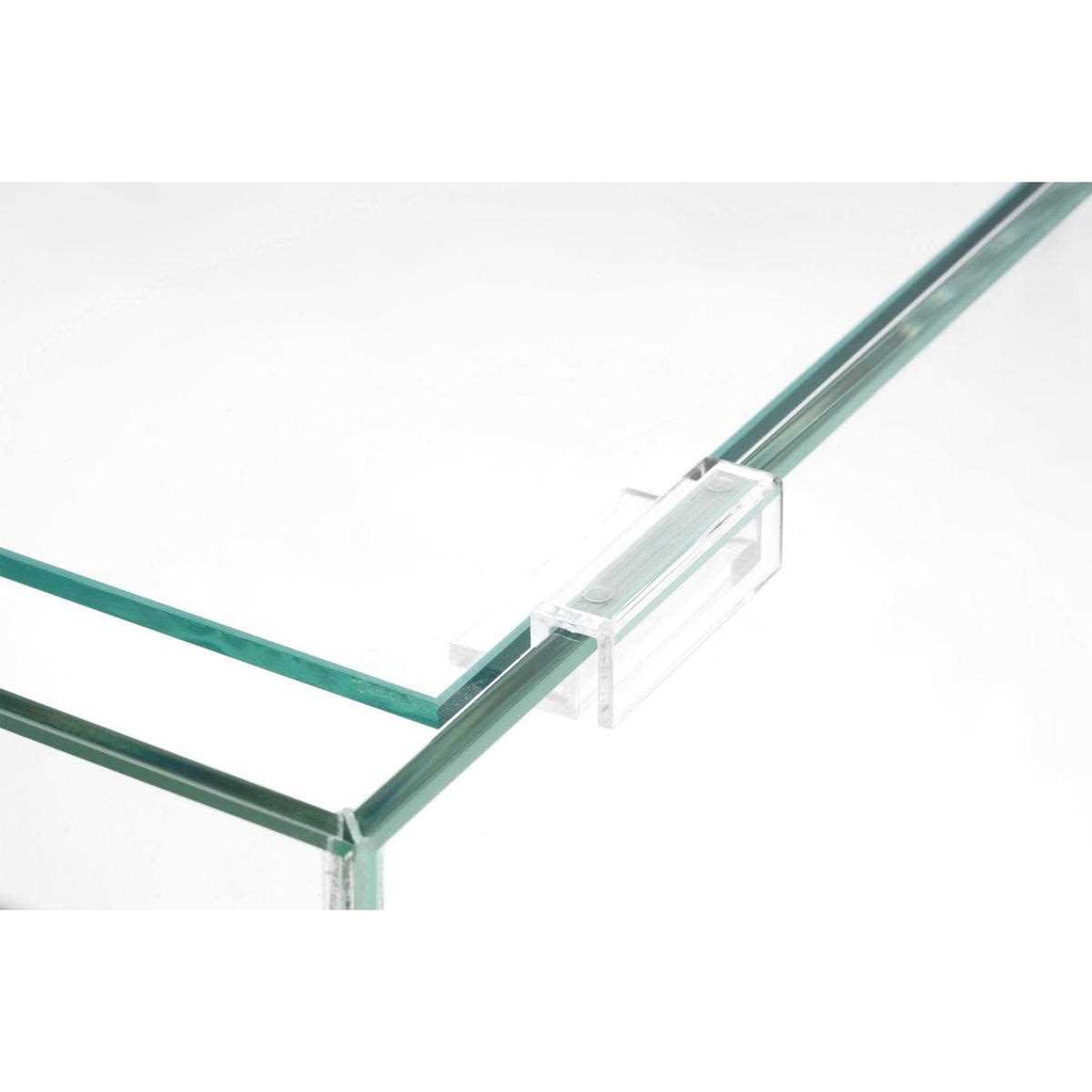 Aquarium Tank Glass Lid with Clear Clips P31833