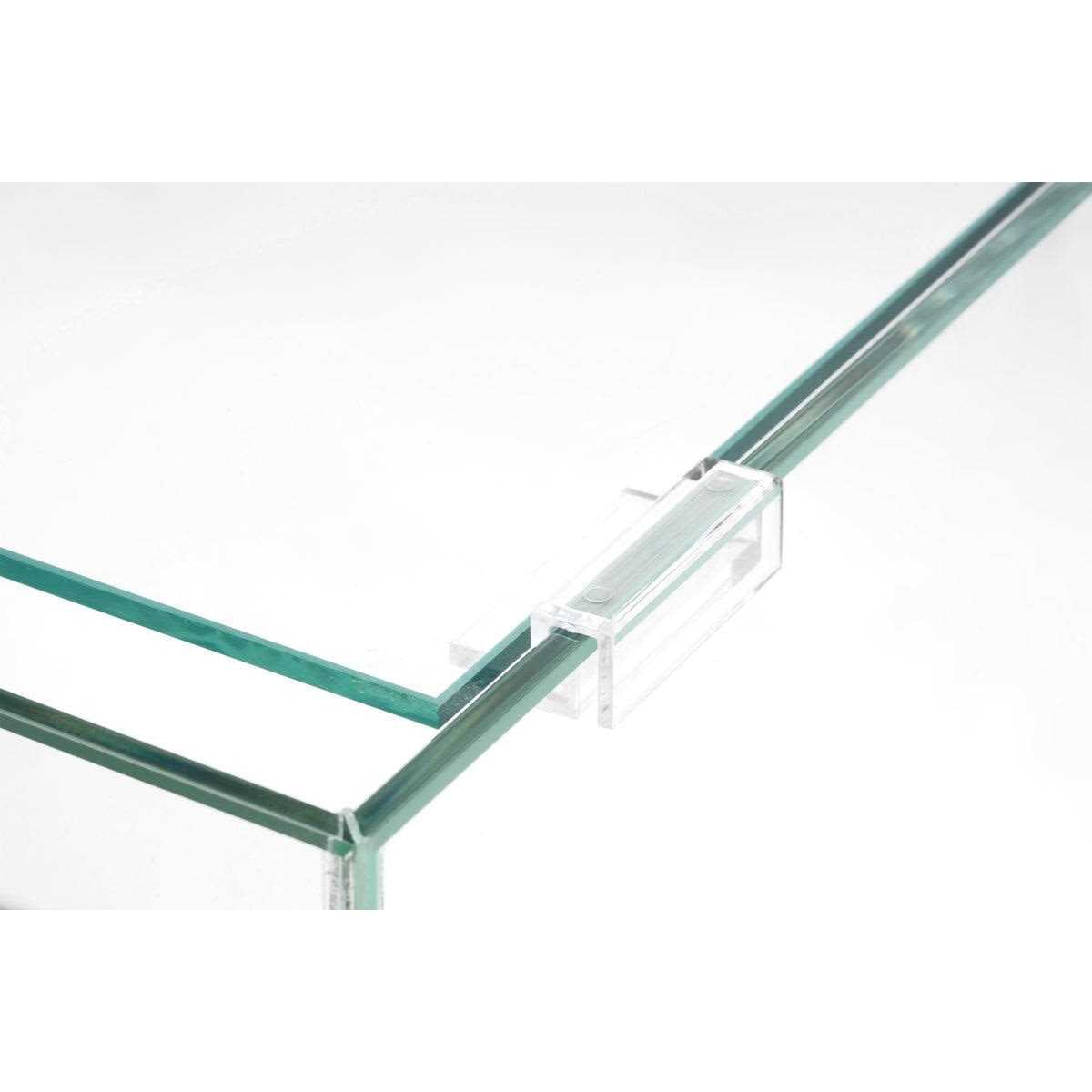 Aquarium Tank Glass Lid with Clear Clips P31833