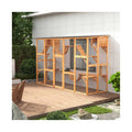 Wooden Outdoor Cat House Y577