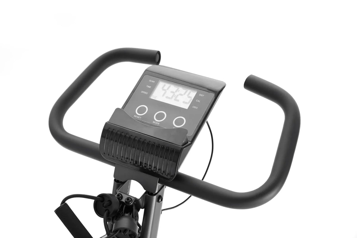 Folding Magnetic Exercise Bike with LCD Display J592727