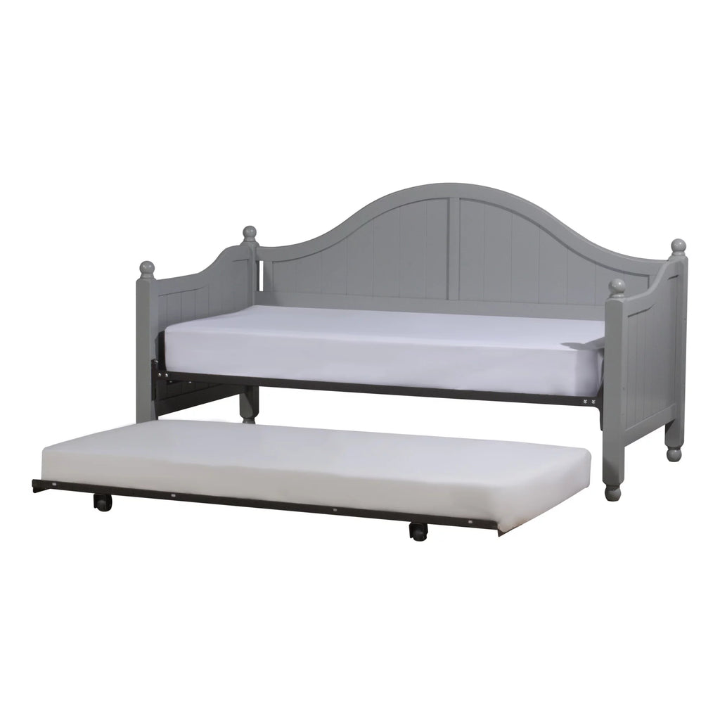 Gray Wood Daybed with Trundle N47337