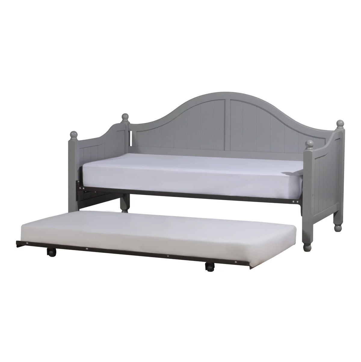 Gray Wood Daybed with Trundle N47337