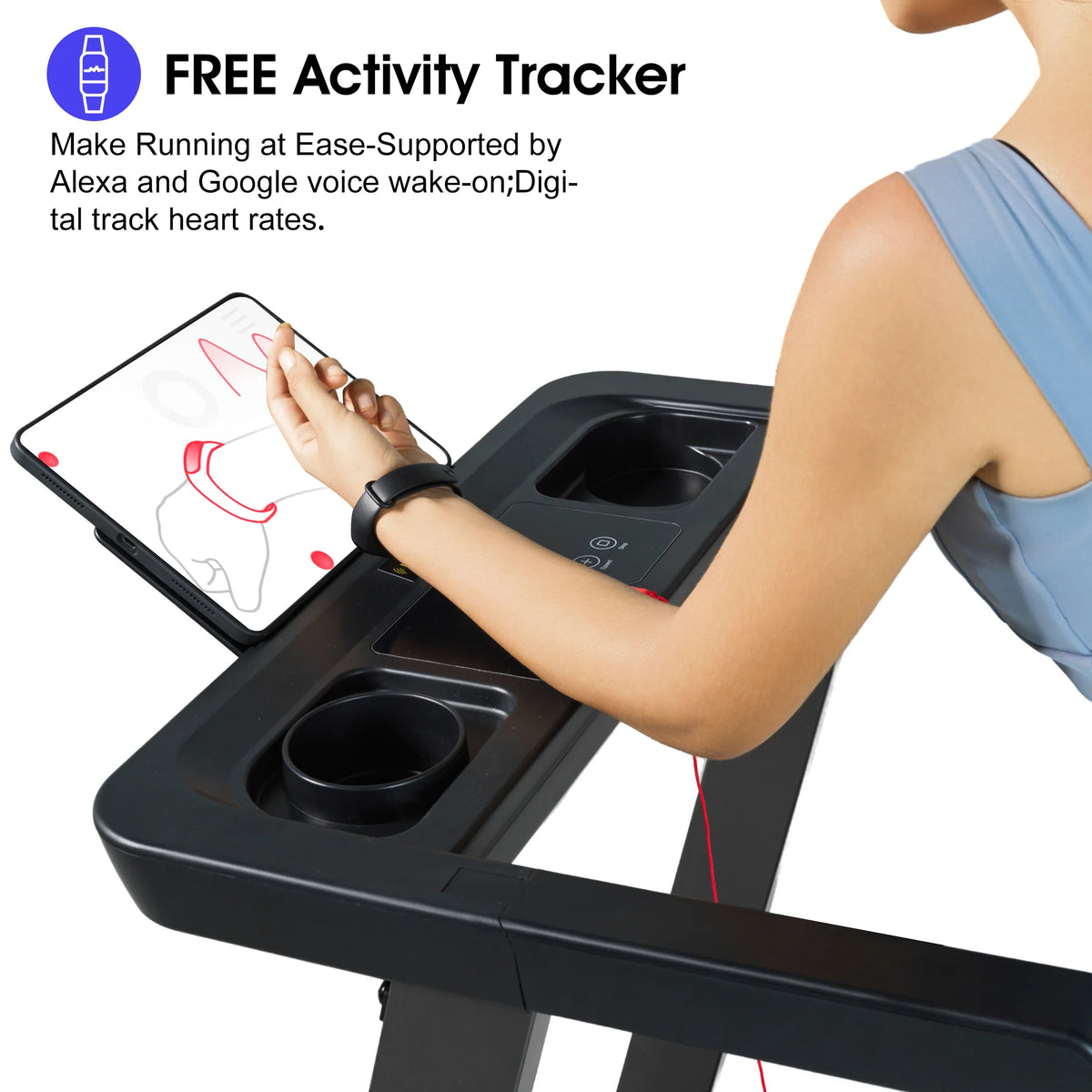 2.5HP Folding Treadmill Y823