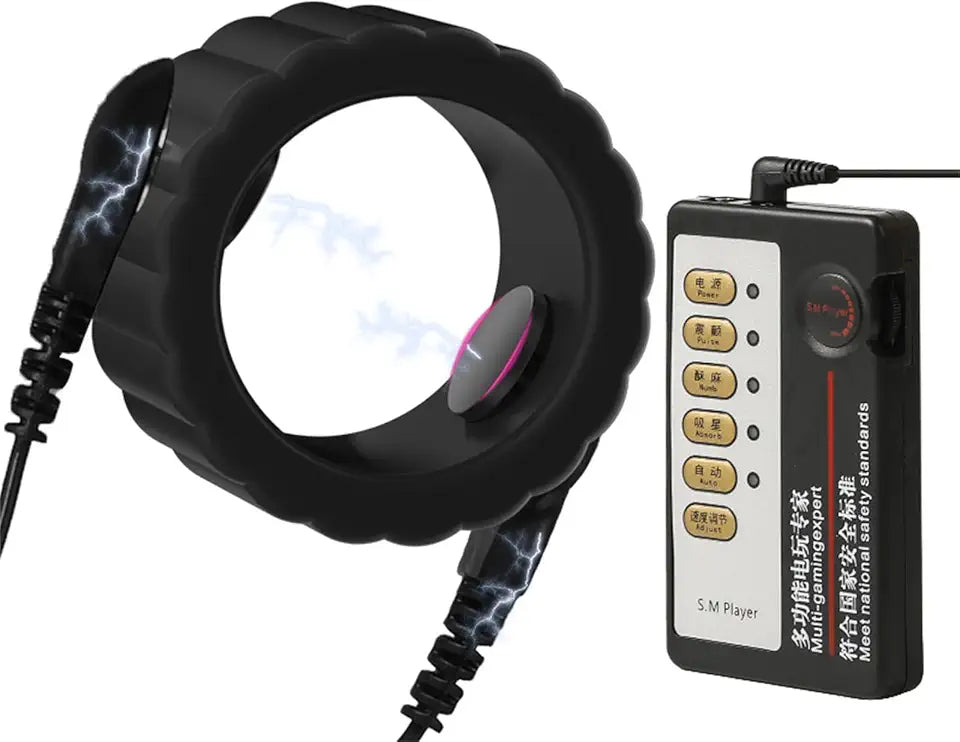Electric Shock Silicone Penis Ring N619932
