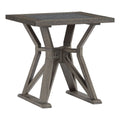 Ash Gray Engineered Wood End Table X457