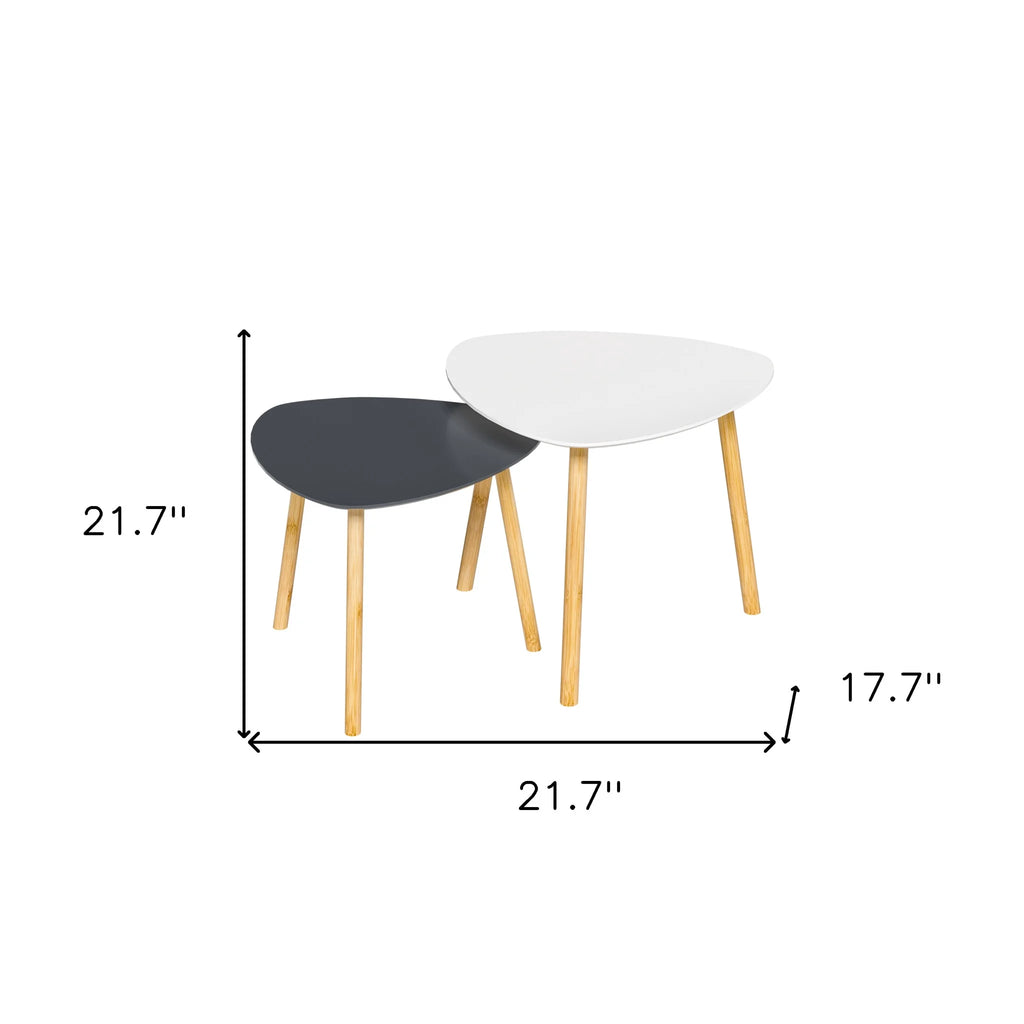 22 in. Set of 2 Nested Tables T33159
