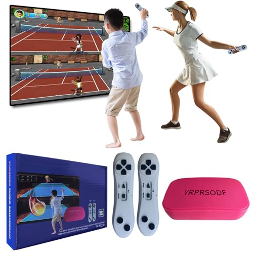 Grey TV Game Console with 2.4G Wireless Gamepad E637203