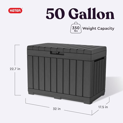 50 Gallon Resin Deck Box Y71330