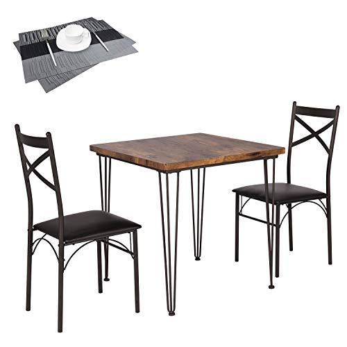 5 Piece Dining Table Set with Chairs X4021