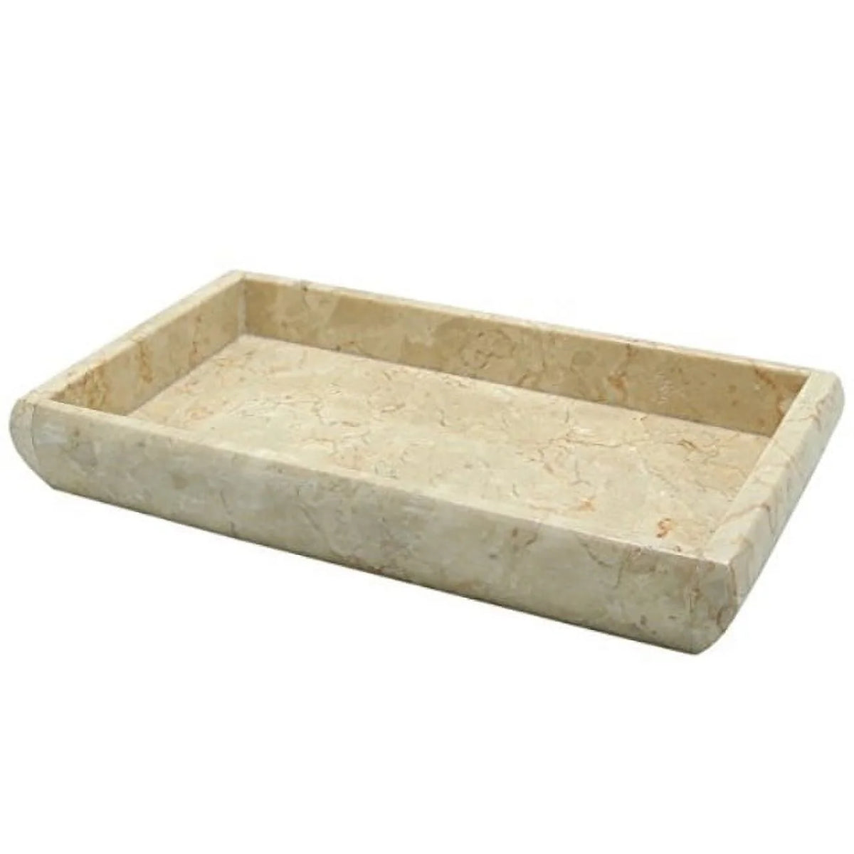 Champagne Marble Stone Guest Towel, Vanity Tray N23622