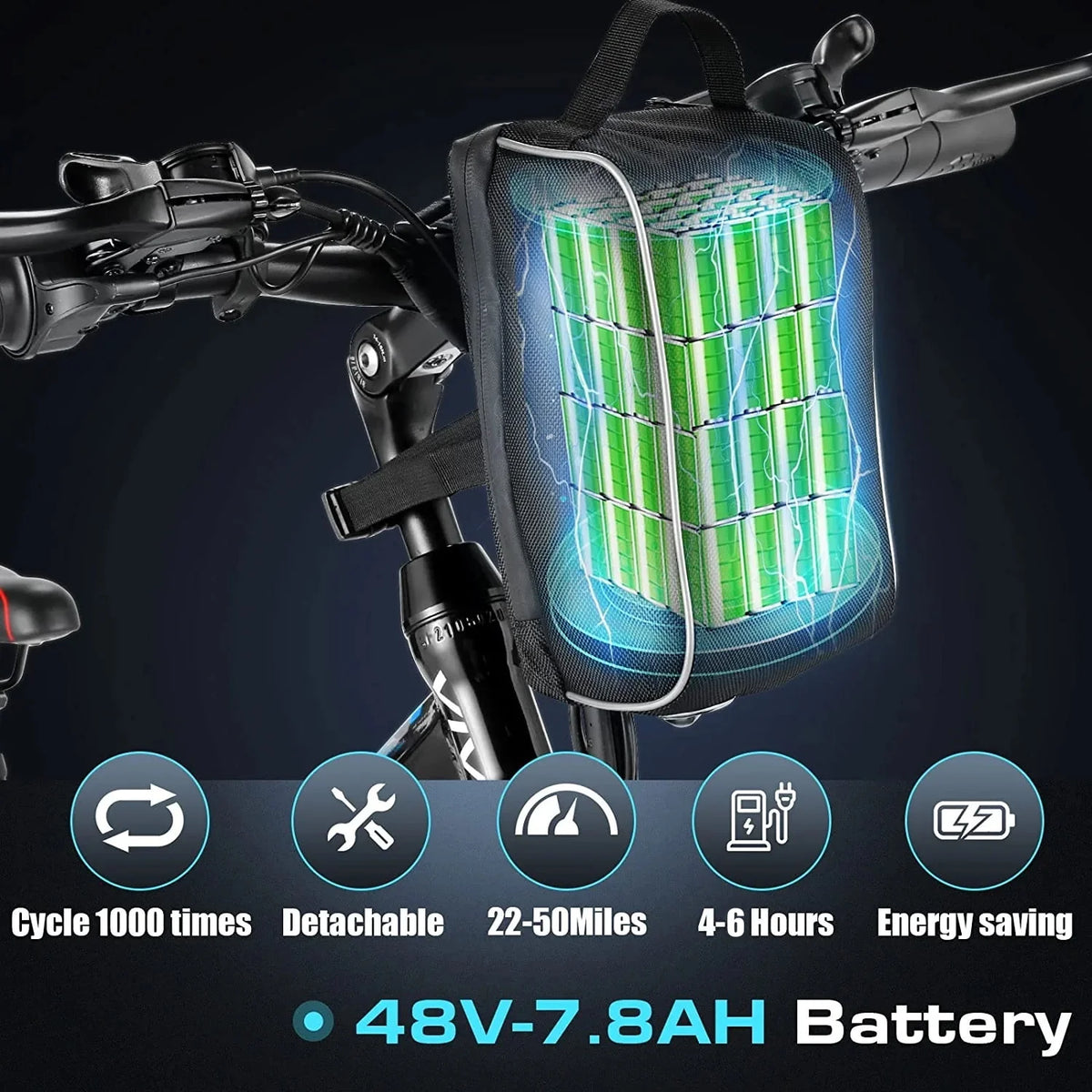 Folding Electric Bike 500W 26 Y35393