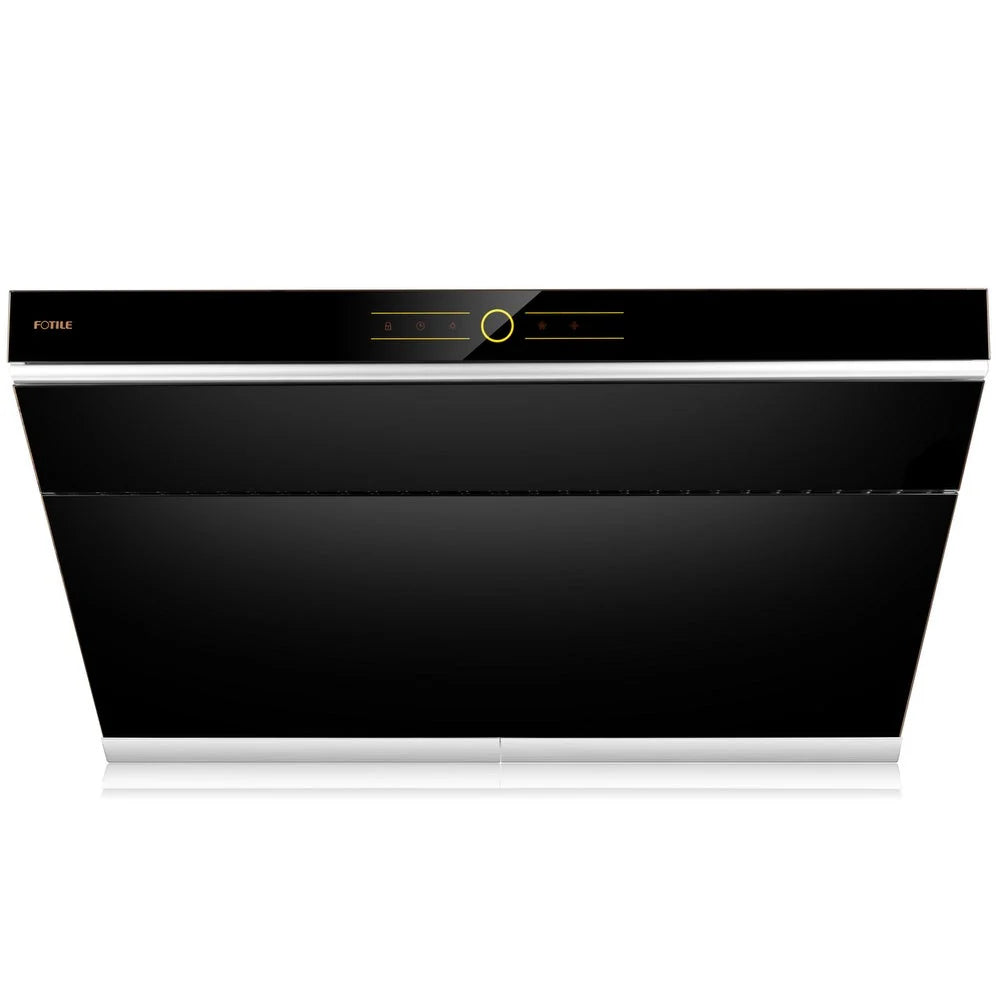 30 in. 850 CFM Slant Vent Range Hood with Touchscreen in Onyx Black J450166