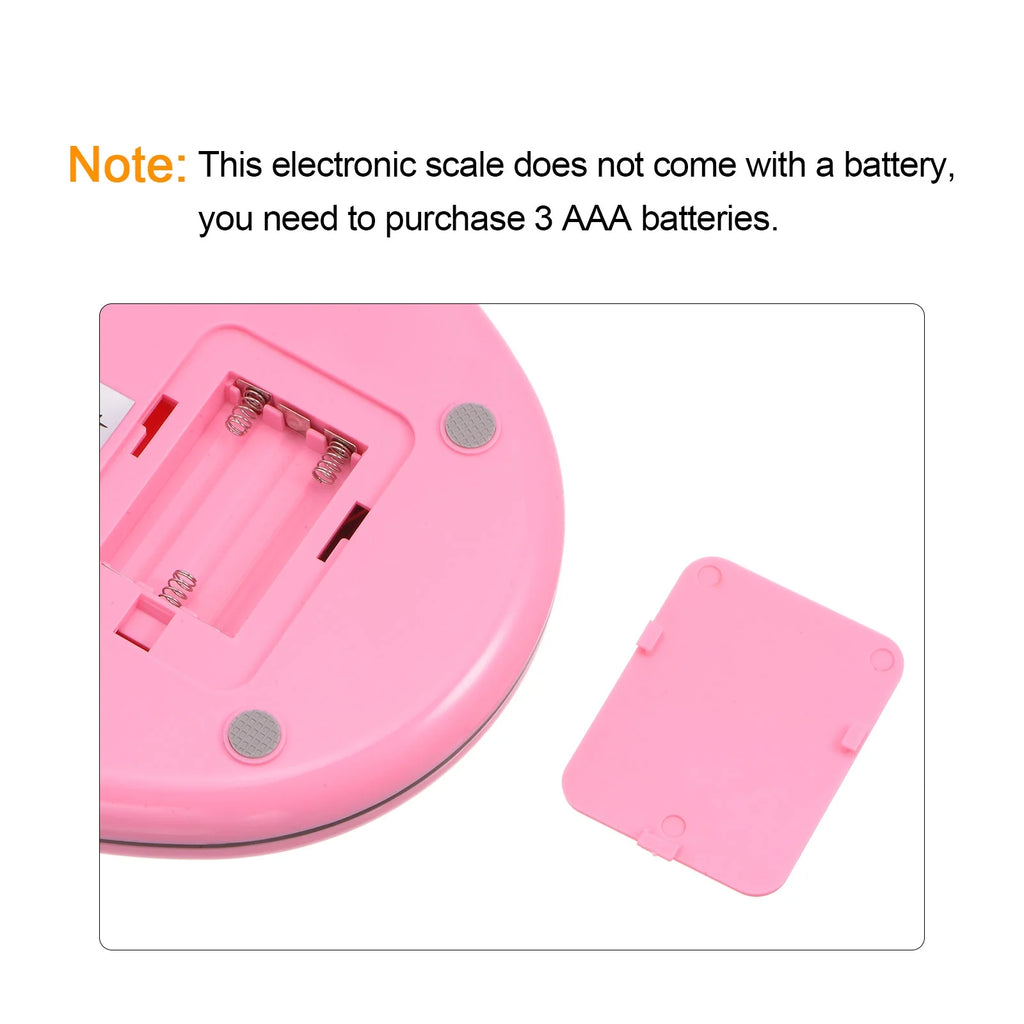 Pink Digital Kitchen Scale Q663