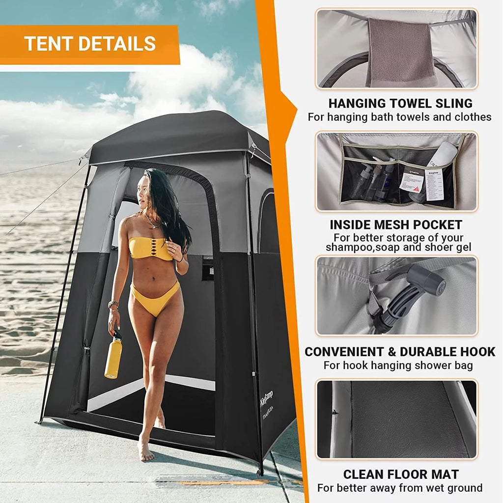Oversized 1 Room Waterproof Camping Privacy Tent L6214