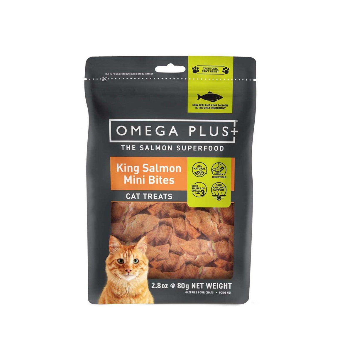 King Salmon Mini Bites Cat Treats T50937