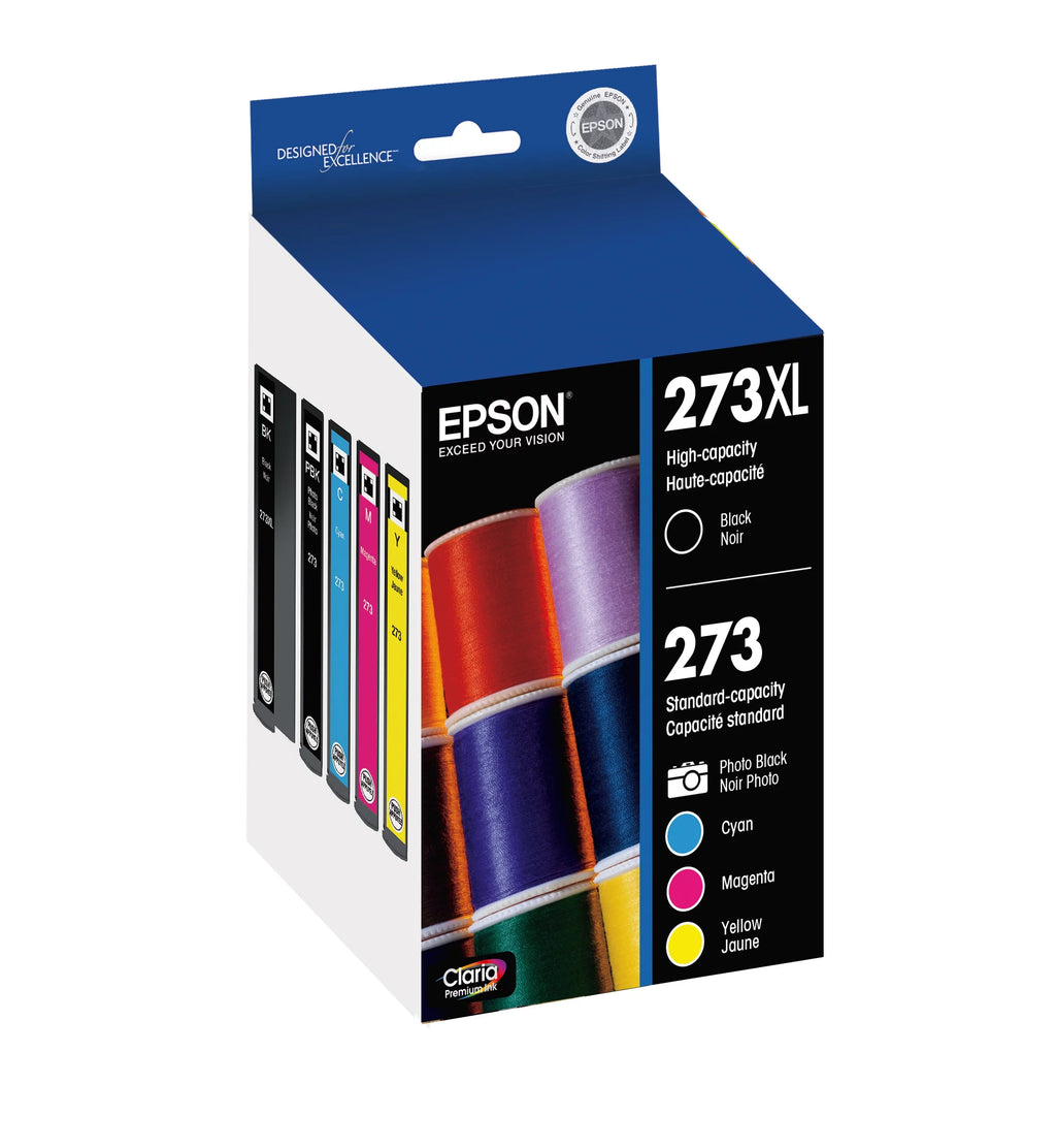 High Capacity Black & Standard Color Ink Cartridge Combo Pack F8220