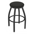 30 in. Swivel Bar Stool with Iron Seat R9738