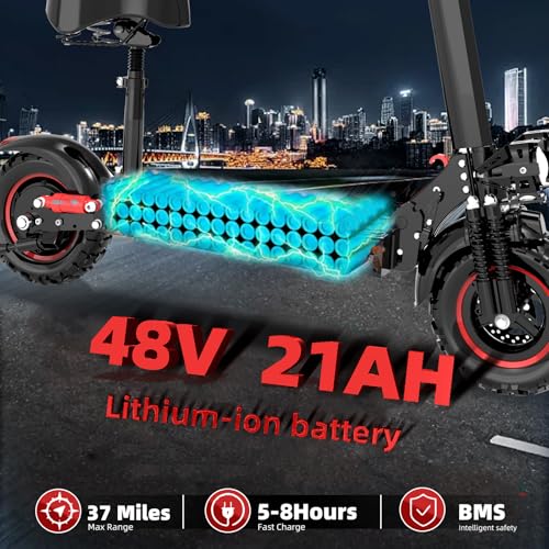 Folding Electric Scooter with 11" Off-Road Tires S39032