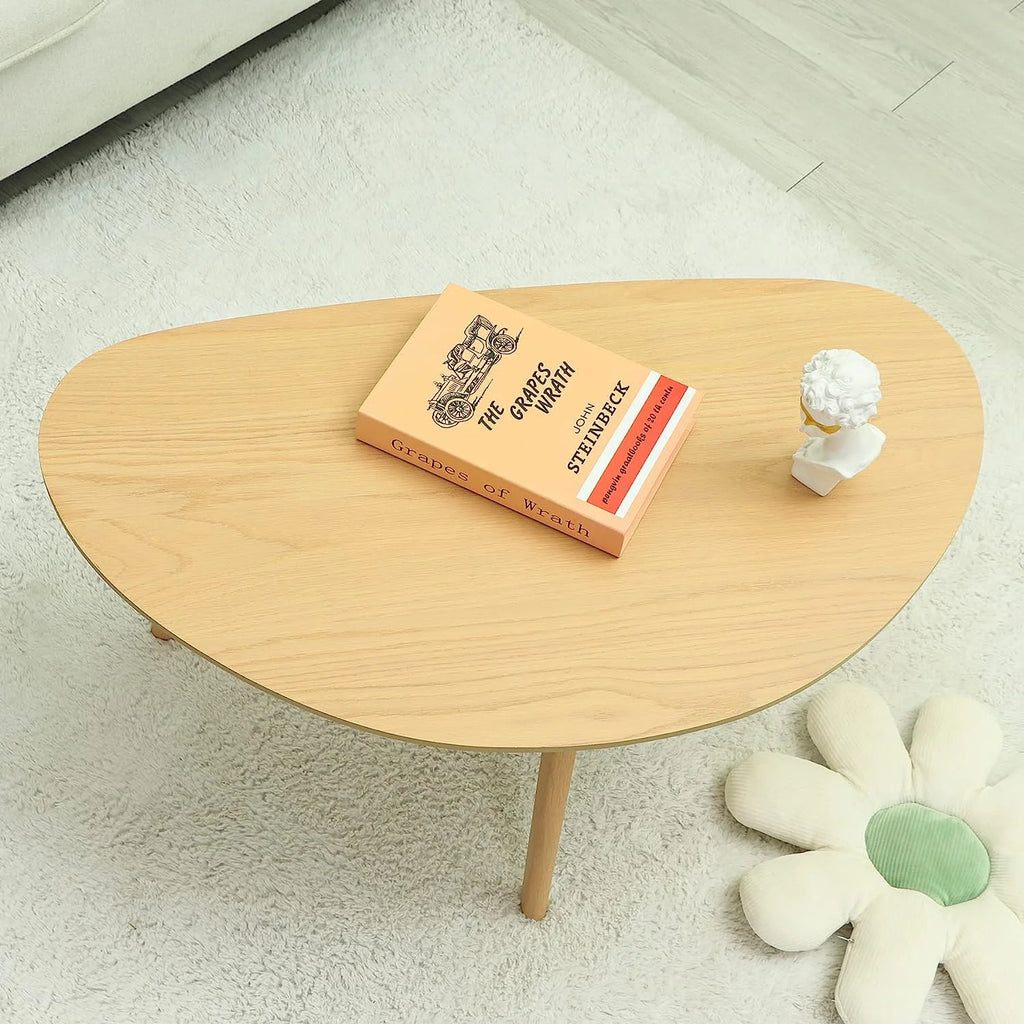 Small Black Oval Coffee Table U340958