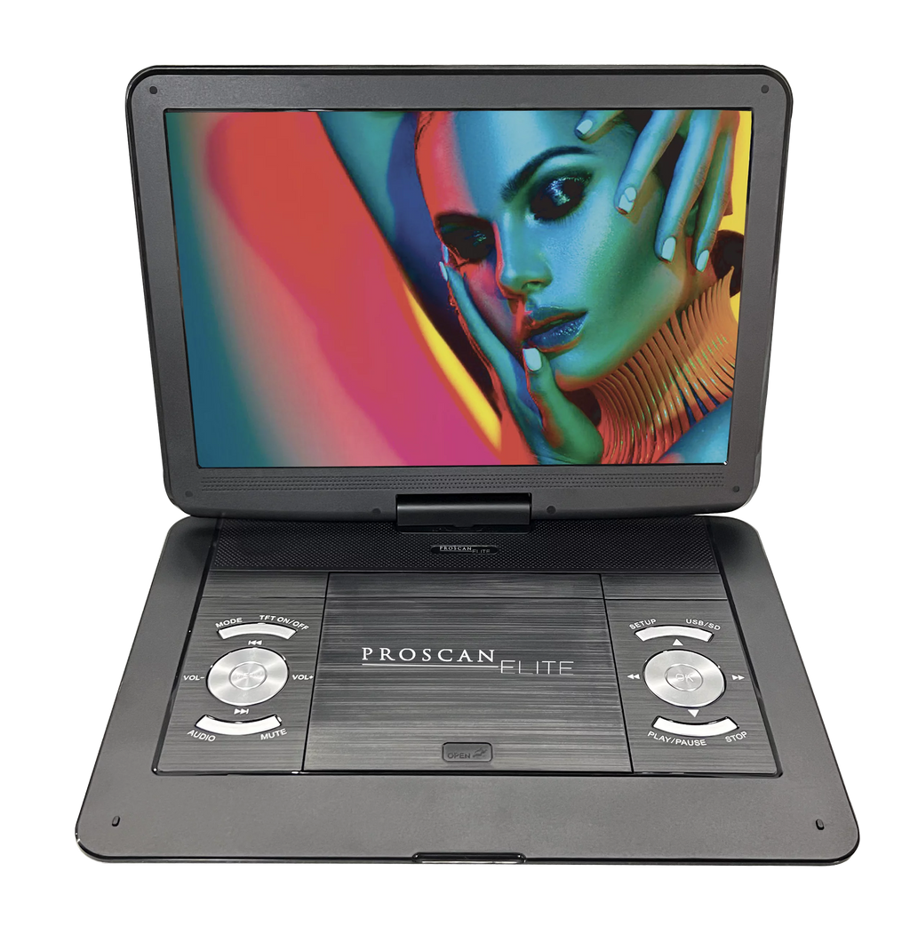 13.3 Portable DVD Player Black P459